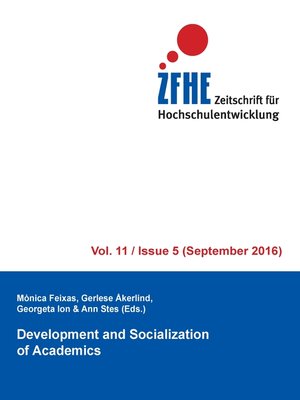 cover image of Development and Socialization of Academics